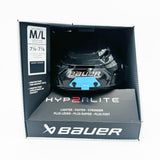 New Bauer Hyperlite 2 Hockey Helmet-Medium/Large-Black