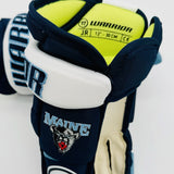 New University of Maine Warrior Alpha Pro Hockey Gloves-12"