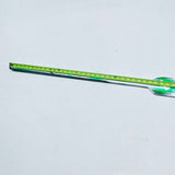 New Custom Green Bauer Hyperlite 2 Goalie Hockey Stick-Regular-Custom Pro Curve-28" Paddle-30" Shaft (As Measured)