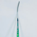 New Custom Green CCM Supertacks XF Pro Goalie Hockey Stick-Regular-25" Paddle (Stamped)