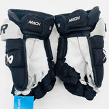 New Bauer Supreme MACH Hockey Gloves-13"-Single Layer Grey Clarino Palms